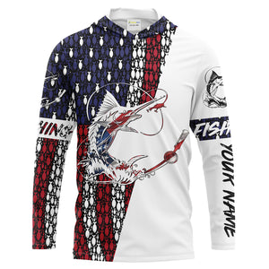 Sailfish Fishing Patriotic American flag UV protection Shirts for Fisherman Personalized gifts on Christmas, Fathers day FSD2161