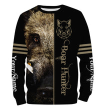 Load image into Gallery viewer, Boar Hunting Wild Boar Hunter Custom Name Full Printing Shirts, Personalized Boar Hog Hunting Gifts - FSD2989