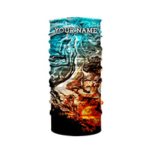 Load image into Gallery viewer, Custom Colorful Camo Long sleeve Fishing Shirts UV Protection, Men's Fishing apparel, Personalized gift FSD3250