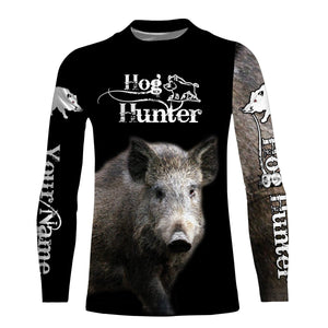 Feral Hog hunting Custom Name 3D All over print T-shirt, Long sleeve, Hoodie, Zip up hoodie -  FSD162