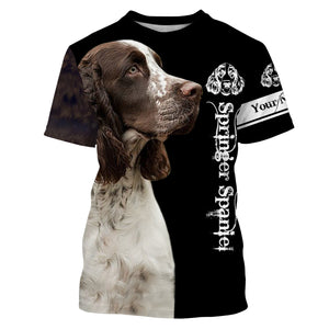 English Springer Spaniel 3D All Over Printed Shirts, Hoodie, T-shirt Springer Spaniel Dog Gifts for Dog Lovers FSD2699
