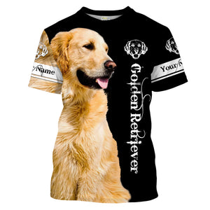 Golden Retriever 3D All Over Printed Shirts, Hoodie, T-shirt Retriever Dog Gifts for Golden Lovers FSD2068