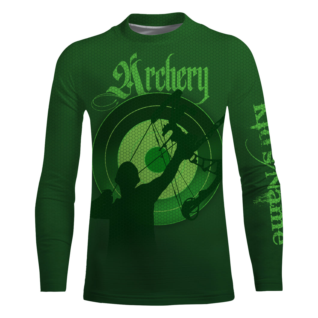 Archery Bow hunting custom Name 3D All over print Shirt Personalized Archery shooting shirt FSD849