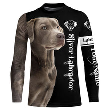 Load image into Gallery viewer, Silver Lab 3D All Over Printed Shirts, Hoodie, T-shirt Labrador Retriever Dog Gifts for Labs Lovers FSD3849