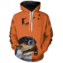 Load image into Gallery viewer, English pointer Dog Pheasant Hunting customized Name Shirts for Pheasant Hunters FSD3924