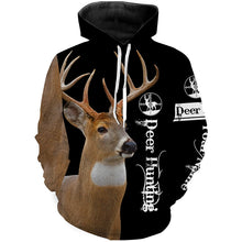 Load image into Gallery viewer, Deer Buck 3D All Over Printed Shirts, Hoodie - Personalized Deer hunting Gifts for Men, Women and Kid FSD3636