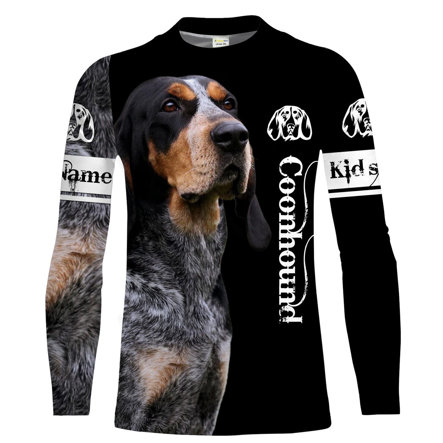 Coonhound 3D All Over Printed Shirts, Hoodie, T-shirt, Tank top Coonhound Dog Personalized Gifts for hound Lovers FSD2150