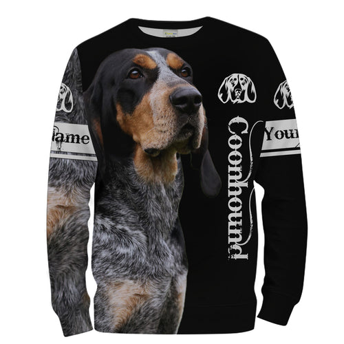 Coonhound 3D All Over Printed Shirts, Hoodie, T-shirt, Tank top Coonhound Dog Personalized Gifts for hound Lovers FSD2150