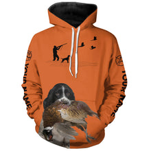 Load image into Gallery viewer, English Springer Spaniel Pheasant Hunting clothes, best personalized Upland hunting clothes FSD3910