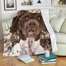 Load image into Gallery viewer, German shorthaired pointer hunting dog blanket - FSD1184