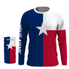 Load image into Gallery viewer, Personalized Texas Flag Performance Sun/UV Protection Shirts For Adult and Kid - Texas Gifts, Texas pride shirts FSD2187