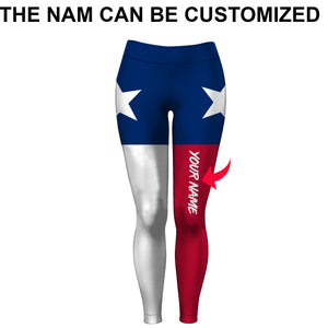 Personalized Texas Flag All Over Printing Leggings - Texas Legging Gifts for Women FSD2190