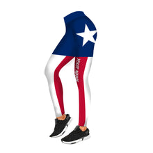 Load image into Gallery viewer, Personalized Texas Flag All Over Printing Leggings - Texas Legging Gifts for Women FSD2190