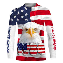 Load image into Gallery viewer, Birthday Shirts 4th July US Flag Customize name and year All over printed shirts - personalized gift - TATS145