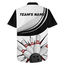 Load image into Gallery viewer, Personalized Hawaiian Bowling Shirt for Men Women Custom Team Bowling Short Sleeve Bowlers Jersey NBH50