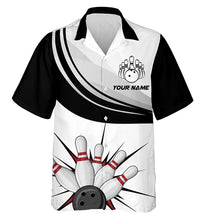 Load image into Gallery viewer, Personalized Hawaiian Bowling Shirt for Men Women Custom Team Bowling Short Sleeve Bowlers Jersey NBH50