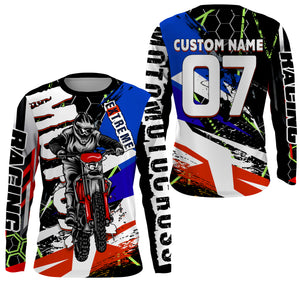 Custom Motocross racing jersey UV protective kid&adult MX dirt bike motorcycle off-road racewear| NMS933