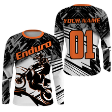 Load image into Gallery viewer, Enduro Jersey UPF30+ Personalized Off-road Motocross Adults &amp; Kid Extreme Dirt Bike Racing| NMS695