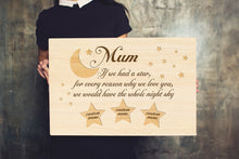 Load image into Gallery viewer, Personalized Canvas| Mum- Whole Night Sky Custom Children&#39;s Name Canvas Wall Art| Birthday Gifts for Her, Mother, Mom T171