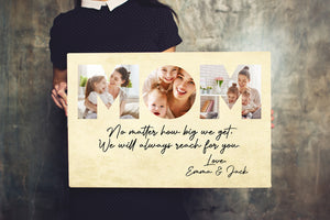 Personalized Canvas - Mom Custom Picture Canvas Wall Art Gift for Mom  T128