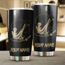 Load image into Gallery viewer, Alligator Gar Fishing Tumbler Customize name Tumbler Cup Personalized Fishing gift for fisherman - IPH973