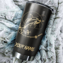 Load image into Gallery viewer, Goatfish Fishing Tumbler Cup Customize name Personalized Fishing gift for fisherman - IPH975
