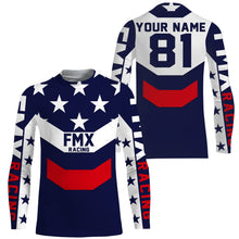 Load image into Gallery viewer, Personalized FMX Jersey UPF30+ Freestyle Motocross American Adults &amp; Kid Dirt Bike Motorcycle Racing| NMS690