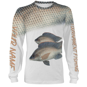 Tilapia tournament fishing customize name all over print shirts personalized gift FSA45