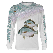 Load image into Gallery viewer, Scup (Porgy) tournament fishing customize name all over print shirts personalized gift NQS199