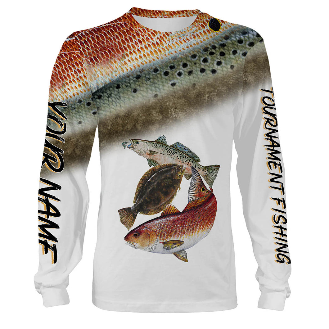 Texas slam tournament fishing customize name all over print shirts personalized gift TATS67
