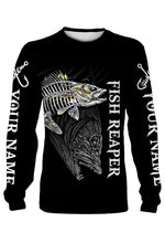 Load image into Gallery viewer, Fish reaper personalized your name full printing shirt, hoodie, zip up hoodie