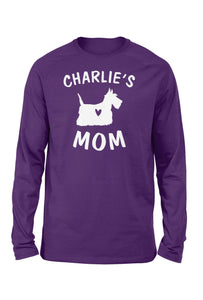 Personalized scottish terrier name mom shirt and hoodie