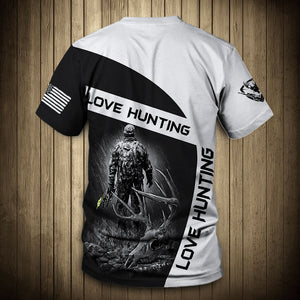 The Hunting Public deer skull bones 3D all over Print Shirt, long sleeve,Hoodie, zip up hoodie plus size - NQS74