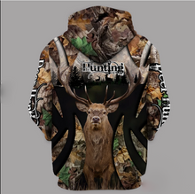Load image into Gallery viewer, Bow hunting deer Hunting clothes 3D all over print shirt Hoodie plus size- NQS84