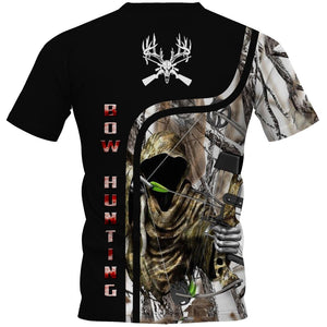 Grim Reaper Bow Hunter Camo 3D All Over Printed Clothes Plus Size NQS99 PQB
