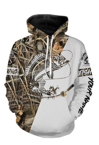 Red Snapper Personalized fishing tattoo camo all-over print long sleeve, T-shirt, Hoodie, Zip up hoodie - FSA4W
