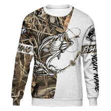 Load image into Gallery viewer, Personalized bass fishing tattoo full printing fishing shirt A1