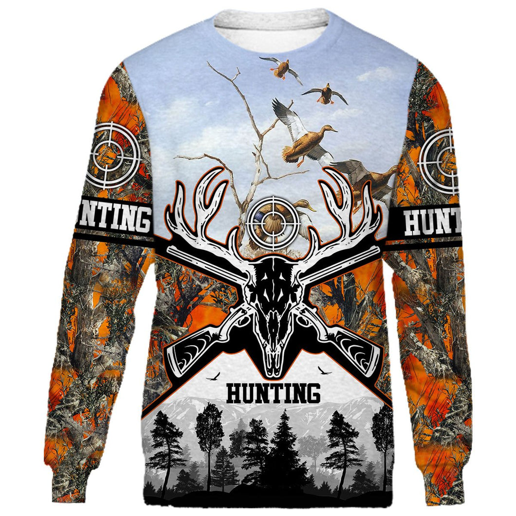 Gifts for hunters hunting apparels all over print shirt, hoodie, tank top plus size NQS95 PQB