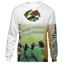 Load image into Gallery viewer, Personalized Missouri Crappie Bass Catfish fishing 3D full printing shirt for adult, kids - TATS55