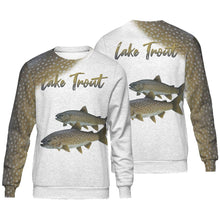 Load image into Gallery viewer, Lake trout fishing full printing