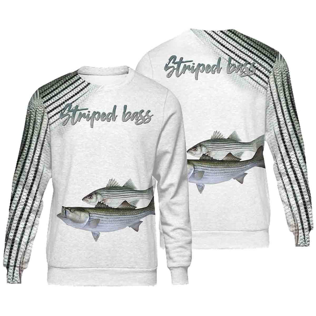 Striped bass fishing full printing