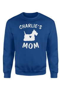 Personalized scottish terrier name mom shirt and hoodie