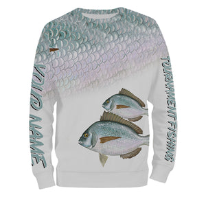 Scup (Porgy) tournament fishing customize name all over print shirts personalized gift NQS199