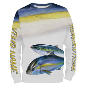 Amberjack tournament fishing customize name all over print shirts personalized gift NQS180