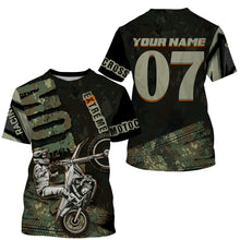 Load image into Gallery viewer, Personalized Motocross jersey UPF30+ Extreme MotoX racing dirt bike off-road motorcycle racewear| NMS932