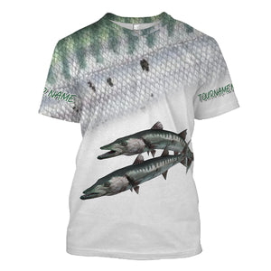 Barracuda tournament fishing customize name all over print shirts personalized gift FSA38