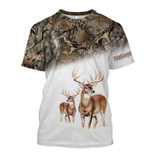 Load image into Gallery viewer, Deer tournament Hunting customize name all over print shirts personalized gift NQS213