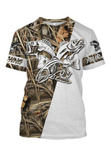 Load image into Gallery viewer, Personalized trout bass walleye fishing tattoo full printing shirt and hoodie - TATS10