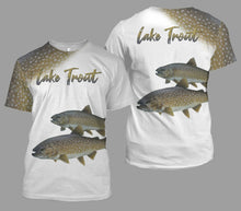 Load image into Gallery viewer, Lake trout fishing full printing