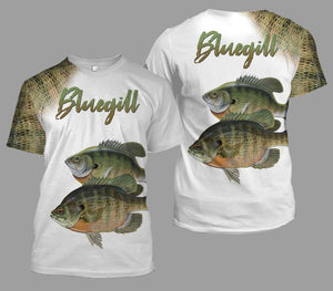 Bluegill fishing full printing